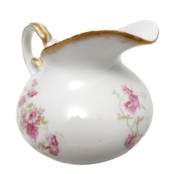 Antique CH Field Haviland Limoges GDA France Porcelain Cream Pitcher/Sugar Dish - Picture 8 of 14